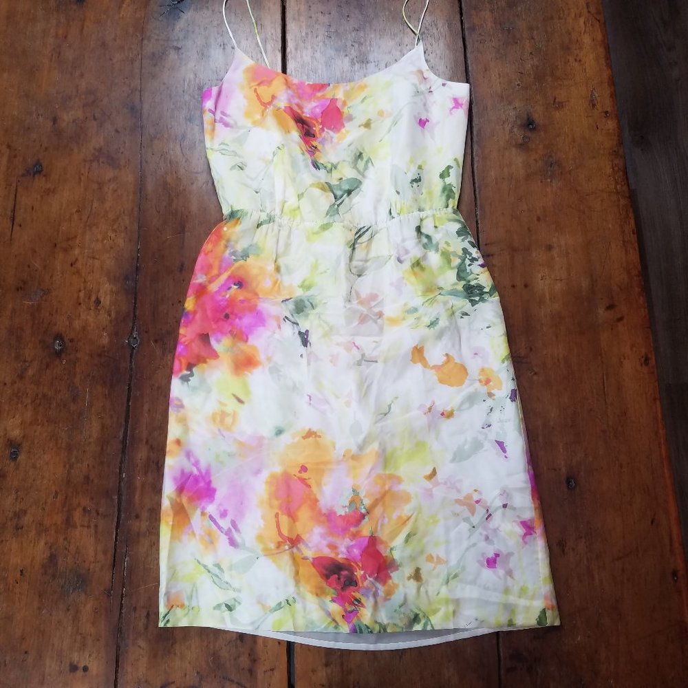 Beautiful J.Crew Floral Light Mini Dress
